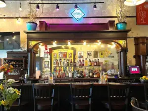 bar lighted